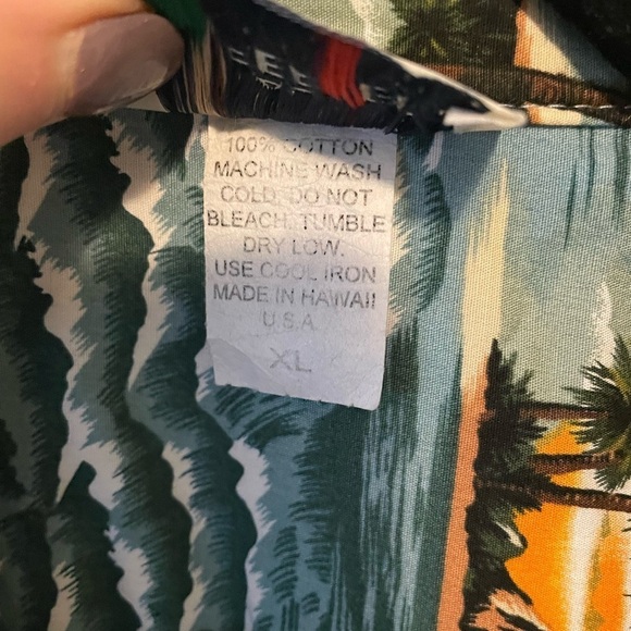 Aloha Republic Sunset Hawaiian Men’s Shirt XL - Picture 6 of 6